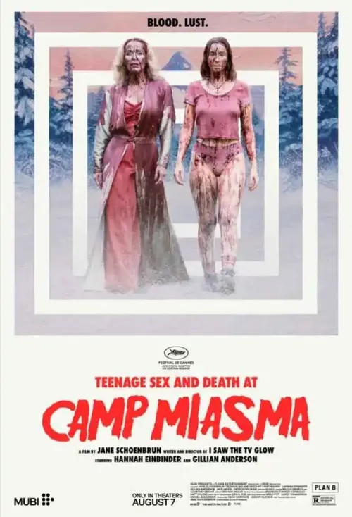 Pôster de Acampamento Miasma: Adolescência, Sexo E Morte