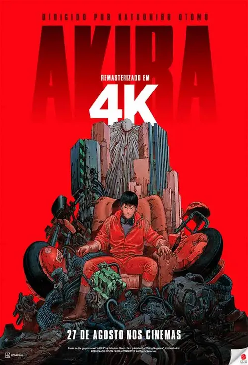 Pôster de Akira (Remasterizado Em 4k)