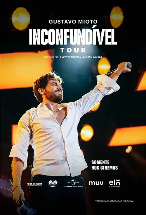 Pôster de Gustavo Mioto Em Inconfundível Tour