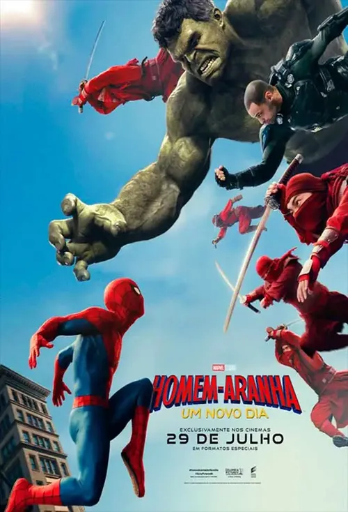 Pôster de Homem-Aranha: Um Novo Dia
