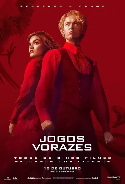 Pôster de Jogos Vorazes – A Cantiga Dos Pássaros E Das Serpentes (Relançamento)
