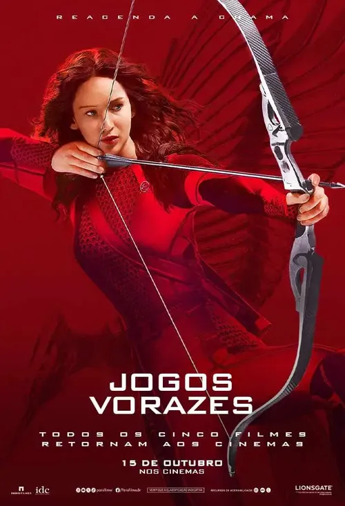 Pôster de Jogos Vorazes - Em chamas (Relançamento)