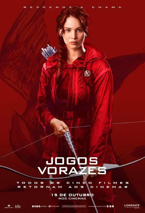Pôster de Jogos Vorazes (Relançamento)