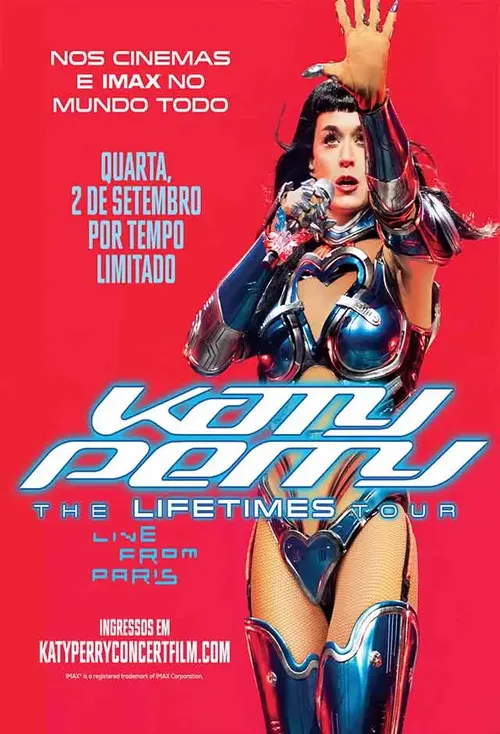 Pôster de Katy Perry: The Lifetimes Tour – Live From Paris