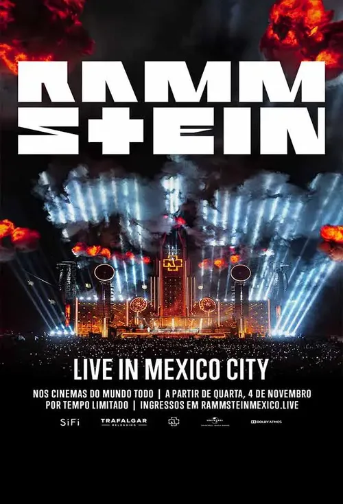 Pôster de Rammstein - Live In Mexico City