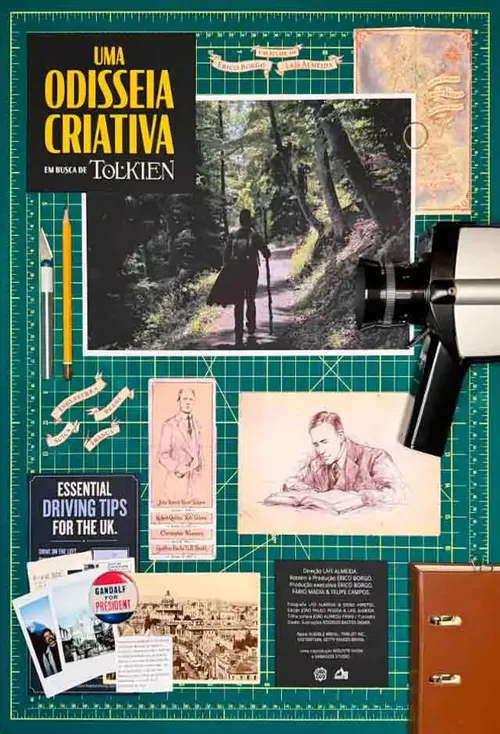 Pôster de Uma Odisseia Criativa: Em Busca De Tolkien