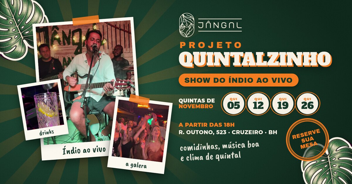 Projeto Quintalzinho no Jângal — Quintas de Novembro