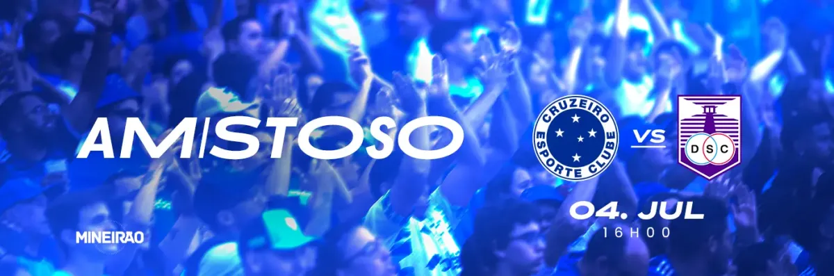 Amistoso Cruzeiro x Defensor-URU no Mineirão: futebol internacional em julho de 2026