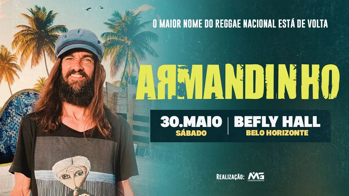 Armandinho volta a Belo Horizonte com show imperdível em maio de 2026
