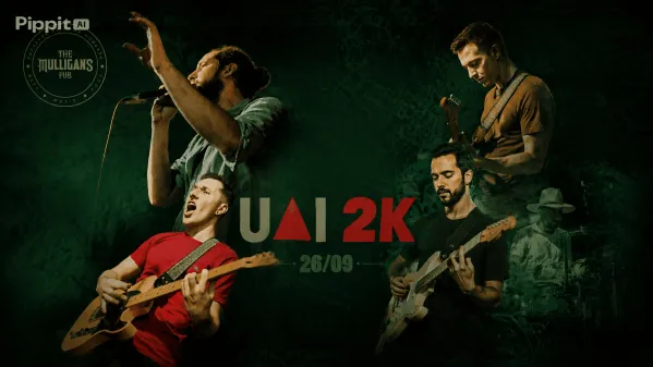 Banda UAI2K no Mulligan's Pub: uma noite de nostalgia dos anos 2000 em BH
