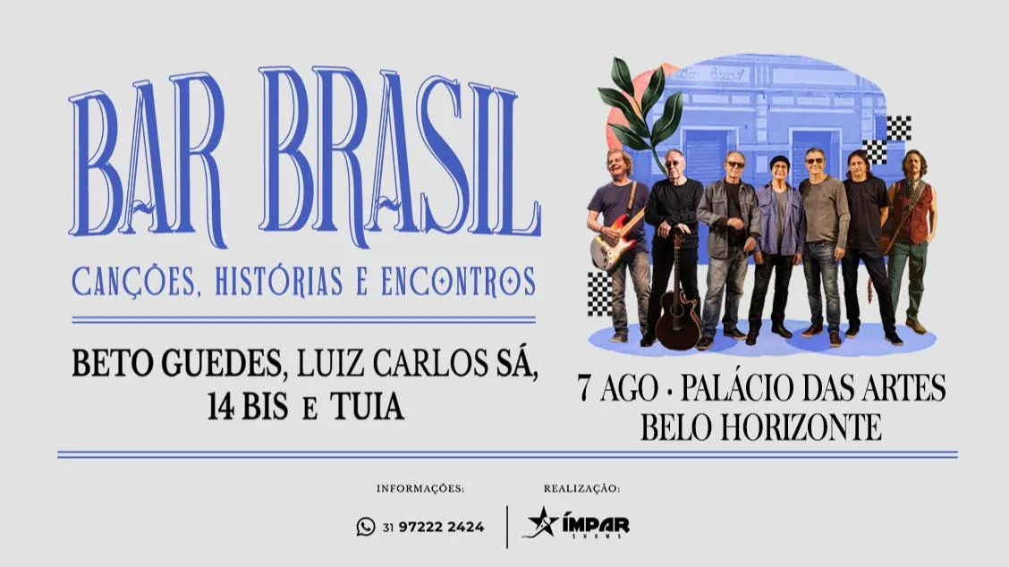 Beto Guedes e convidados no Grande Teatro Cemig
