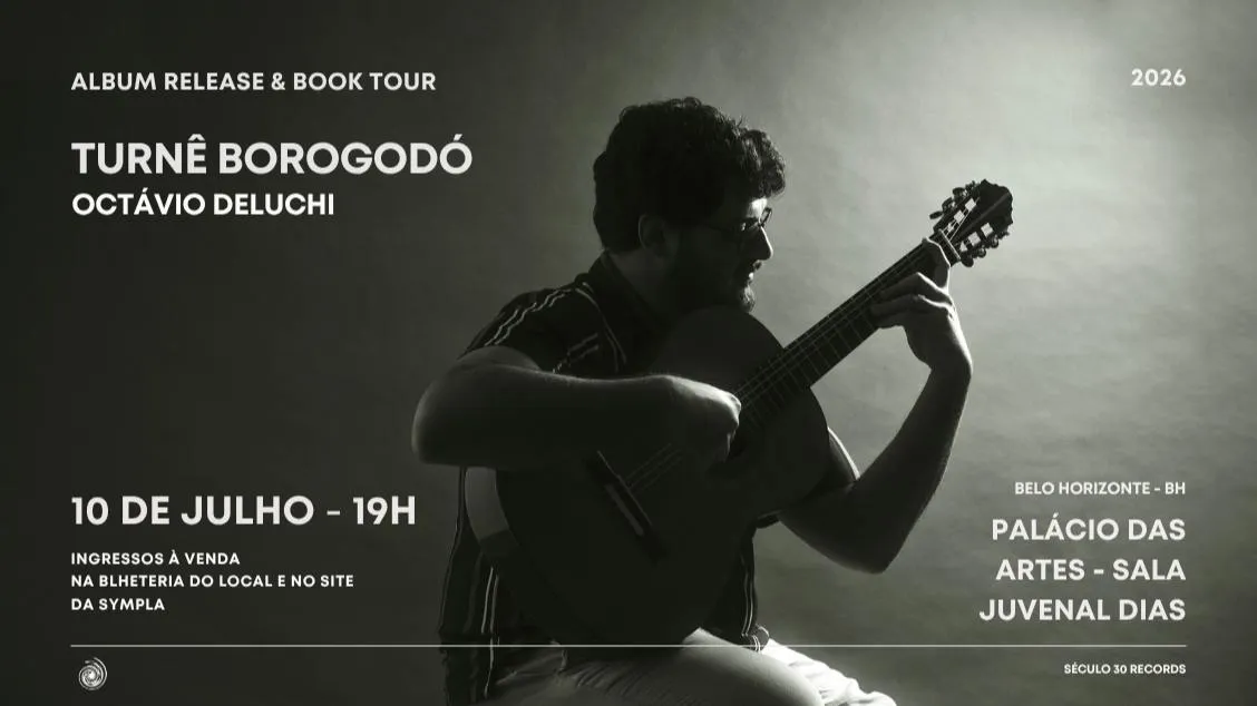 Borogodó com Octávio Deluchi no Palácio das Artes em 2026