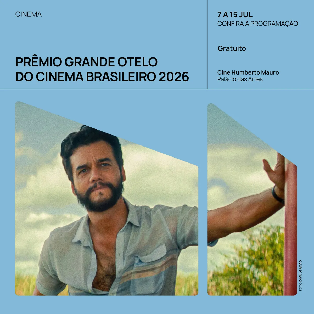 Cinema brasileiro em destaque: Palácio das Artes recebe Grande Otelo