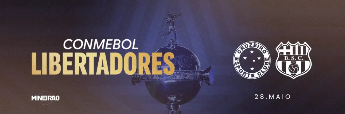 Cruzeiro x Barcelona SC na Libertadores: Mineirão em 28 de maio