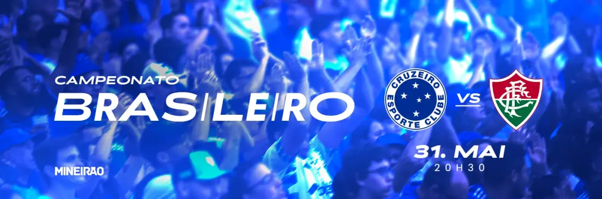 Cruzeiro x Fluminense no Mineirão 2026 | Ingressos