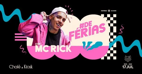 De Férias Com MC Rick no Clube Chalezinho em BH — Julho de 2026