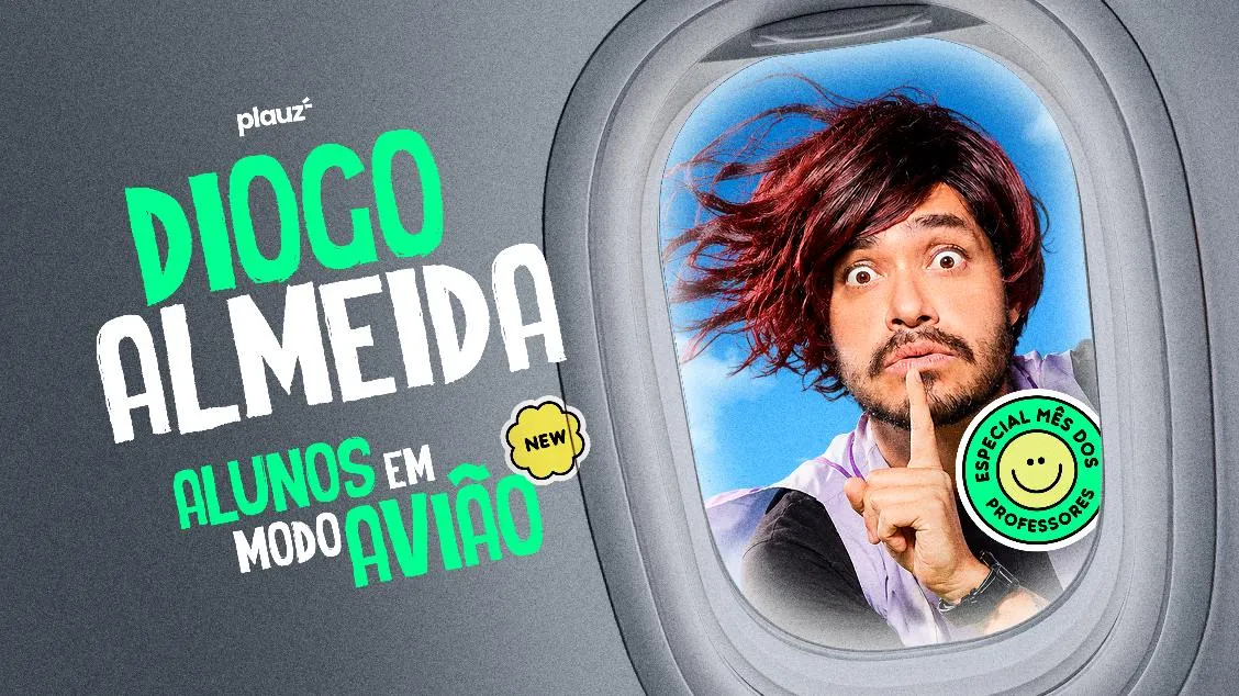 Diogo Almeida em BH: Especial Mês dos Professores 2026 no Sesc Palladium