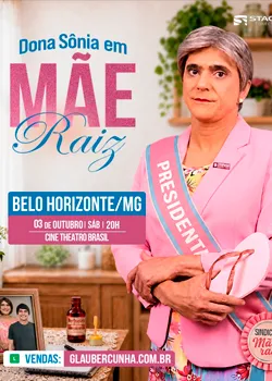 Glauber Cunha traz Dona Sônia em 'Mãe Raiz' ao Cine Theatro Brasil Vallourec em outubro de 2026
