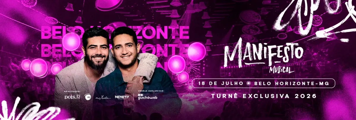 Henrique e Juliano trazem Manifesto Musical ao Mineirão em 2026