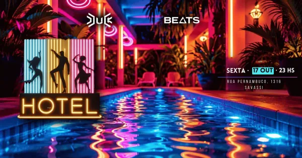 Hotel na DDuck DClub: glamour, Gin e Vodka Zuur na noite de BH em outubro de 2026
