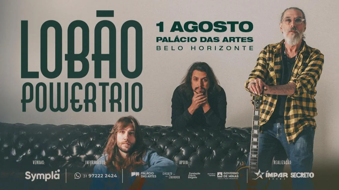 Lobão retorna ao palco do Palácio das Artes em Belo Horizonte