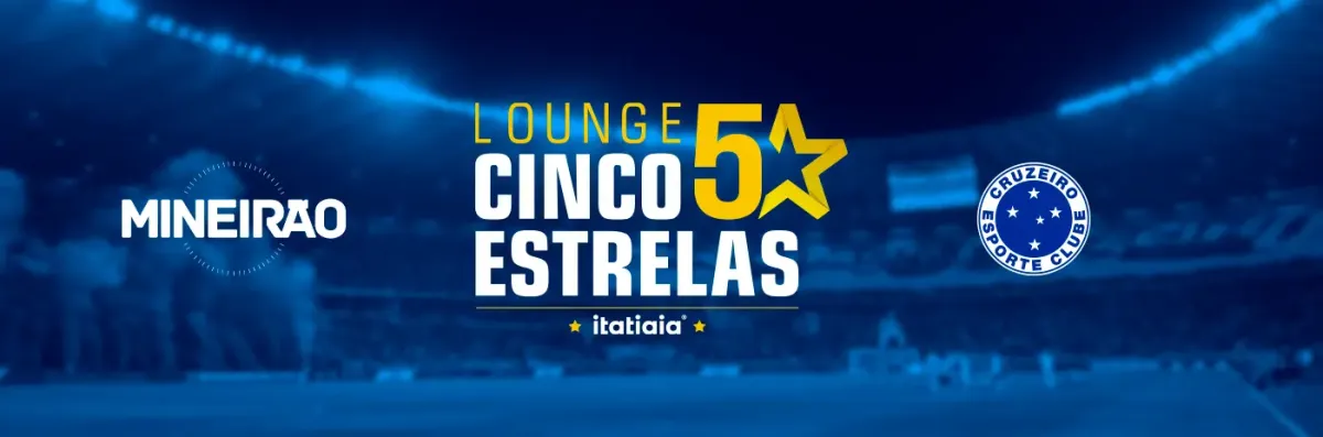 Lounge Cinco Estrelas Cruxboc Libertadores no Mineirão promete experiência premium