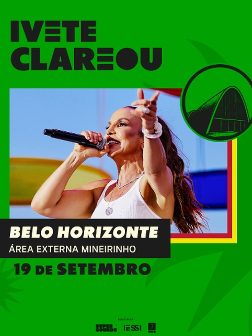 Ivete Sangalo traz turnê 'Ivete Clareou' ao Mineirinho em setembro