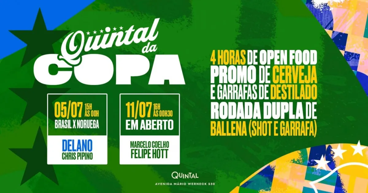 Chega Junto no Quintal do Chalé: evento especial em BH em julho de 2026