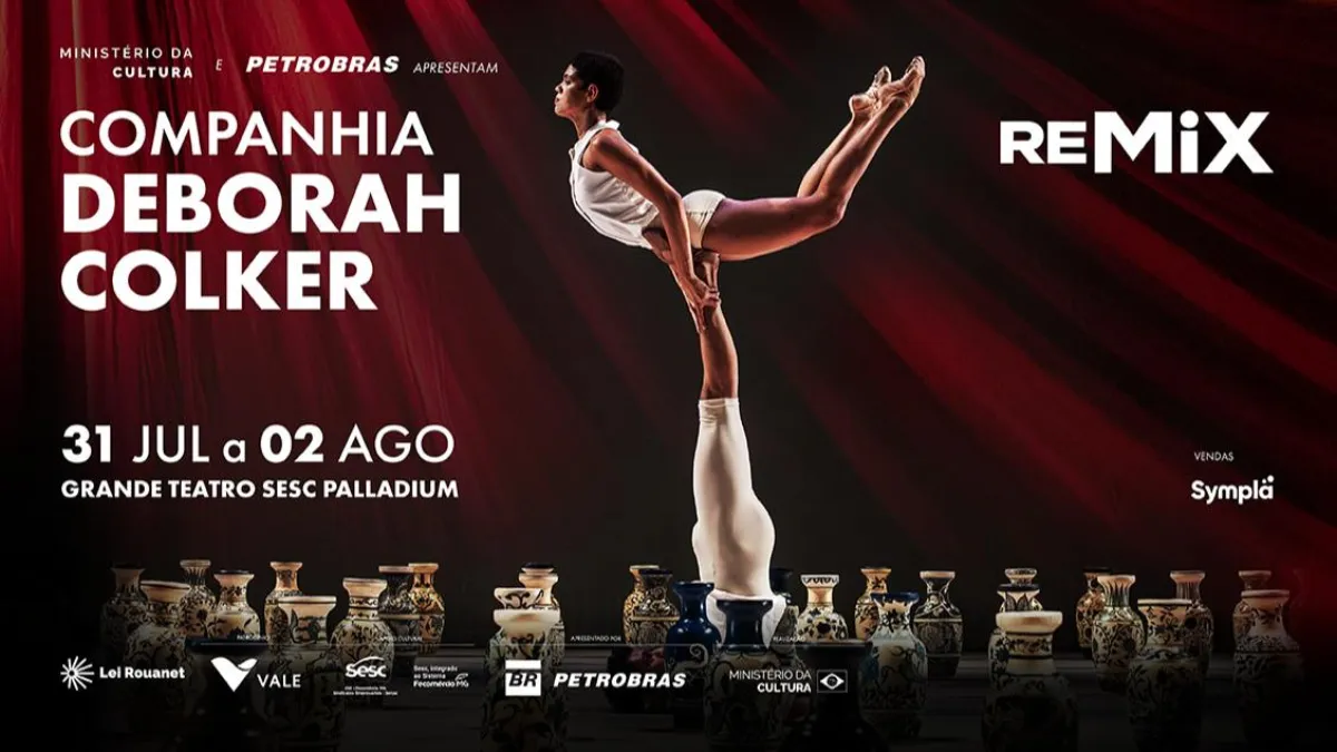 REMIX – Cia Deborah Colker chega ao Sesc Palladium em julho de 2026