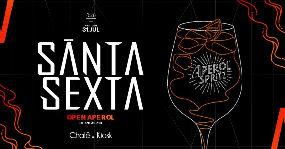 Santa Sexta no Clube Chalezinho: a noite perfeita para encerrar julho em BH