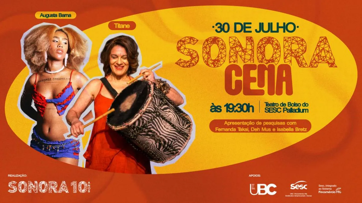 Sonora Cena no Sesc Palladium: um encontro musical imperdível em BH