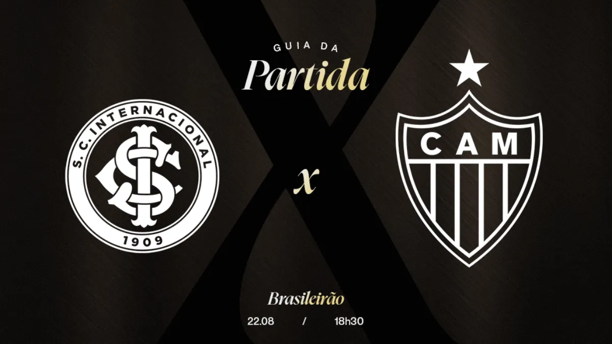 Internacional x Atlético-MG: horário, onde assistir e ingressos