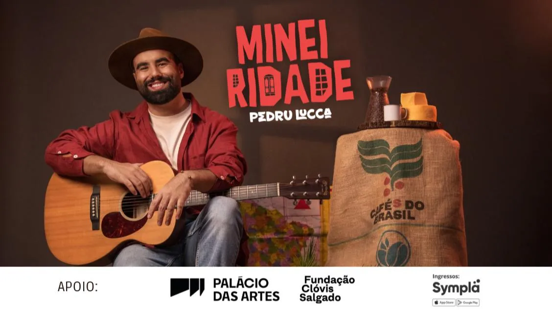 Pedro Lucca traz Mineiridade para o Palácio das Artes em julho