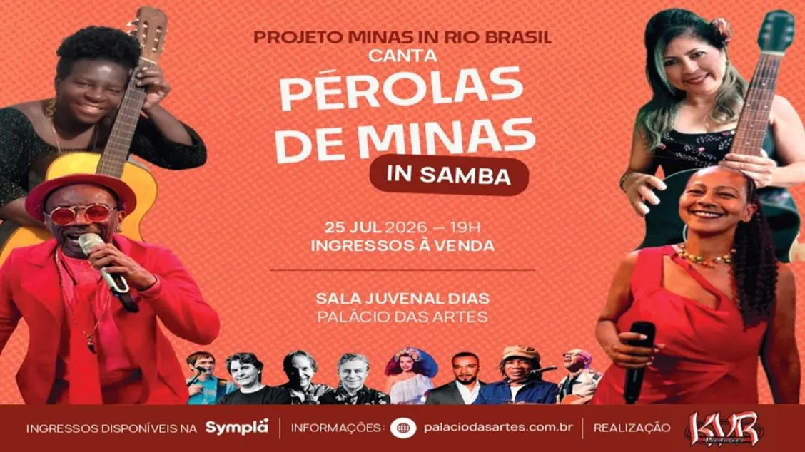 Projeto Minas In Rio Brasil no Palácio das Artes: noite de cultura mineira
