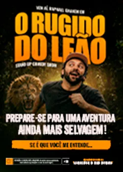 Raphael Ghanem em O Rugido do Leão — Stand-Up no Cine Theatro Brasil Vallourec em BH