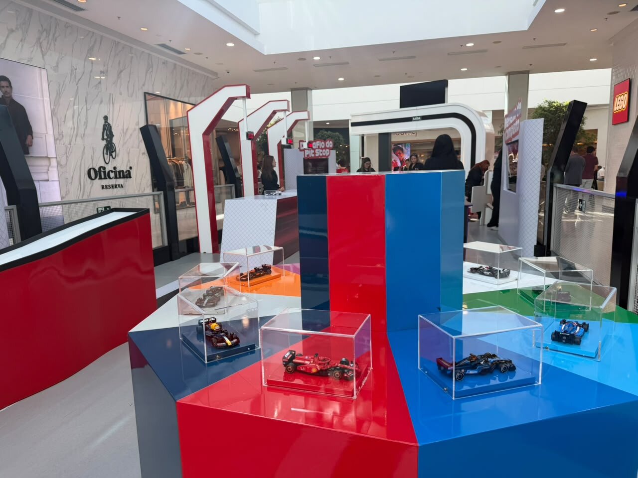 LEGO® Fórmula 1® chega ao BH Shopping com experiência imersiva gratuita