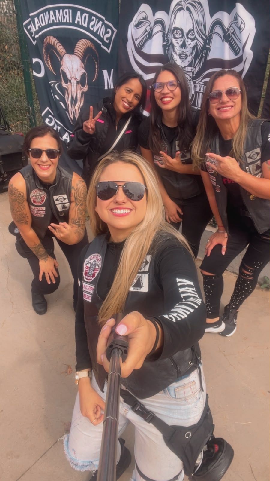 Valentinas do Asfalto celebram 5 anos com rock, motos e solidariedade