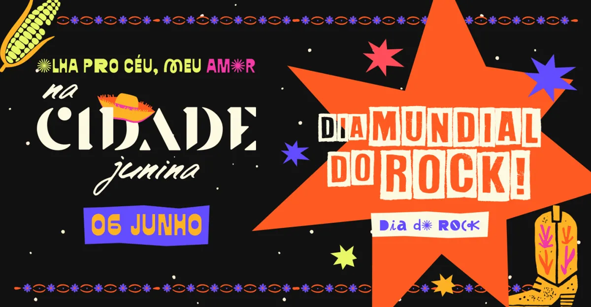 Cidade Junina recebe Dia do Rock no Mirante Beagá em junho!