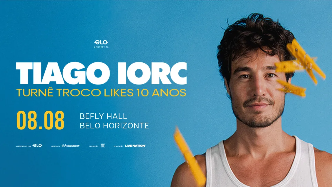 Tiago Iorc celebra 10 anos de Troco Likes em Belo Horizonte