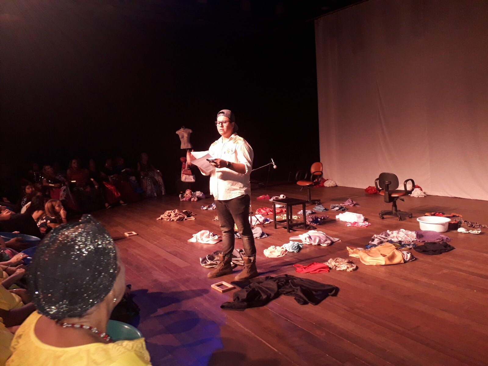 Teatro Raul Belém Machado — foto do ambiente