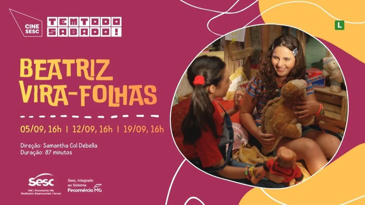 CINE SESC - TEMTODOSABADO: BEATRIZ VIRA-FOLHAS