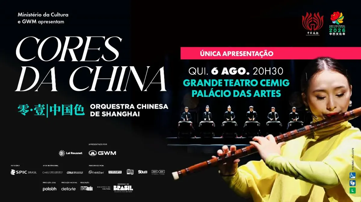 Orquestra Chinesa de Shanghai em Cores da China