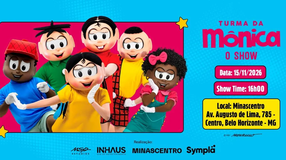 Turma da Mônica o Show em Belo Horizonte