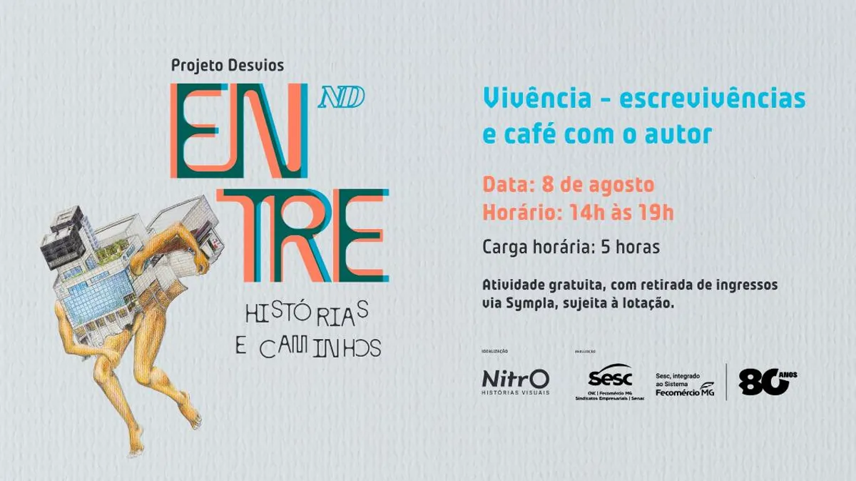 ESCREVIVÊNCIAS E CAFÉ COM O AUTOR