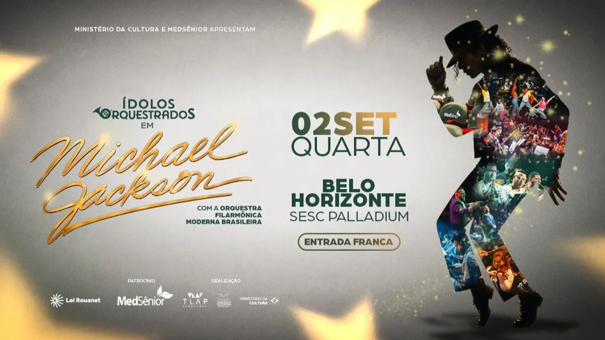 ÍDOLOS ORQUESTRADOS - MICHAEL JACKSON - ORQUESTRA FILARMÔNICA MODERNA BRASILEIRA