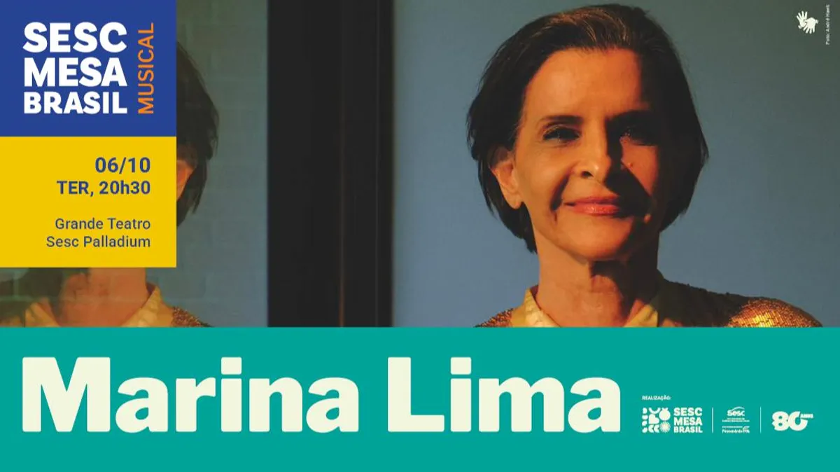 SESC MESA BRASIL MUSICAL – MARINA LIMA 70