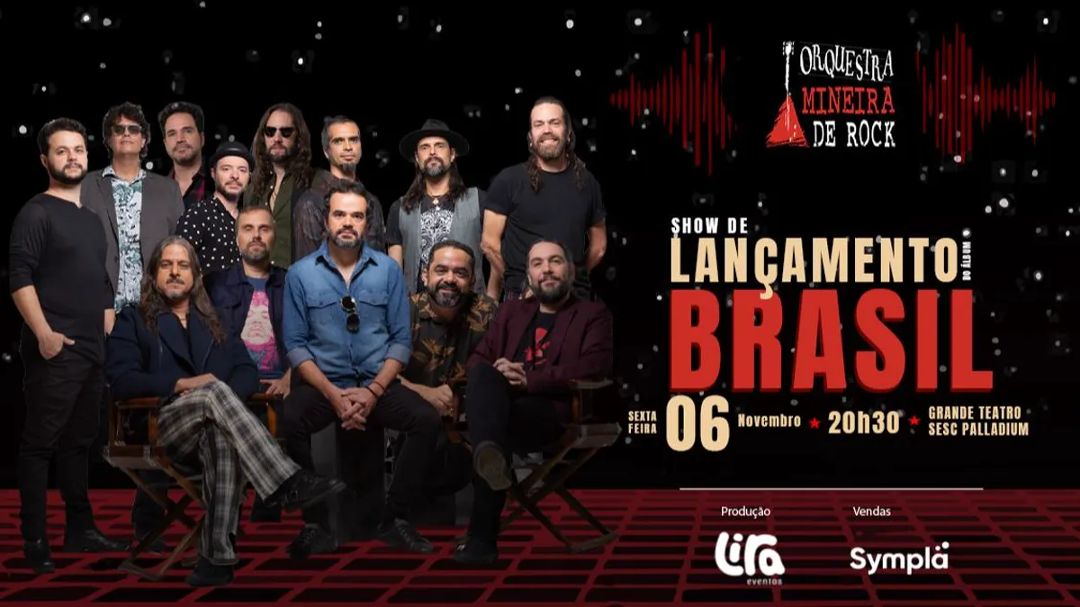 ORQUESTRA MINEIRA DE ROCK - LANÇAMENTO ÁLBUM BRASIL