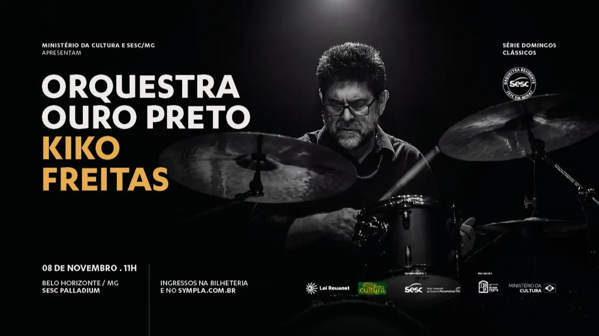 DOMINGOS CLÁSSICOS - ORQUESTRA OURO PRETO CONVIDA KIKO FREITAS