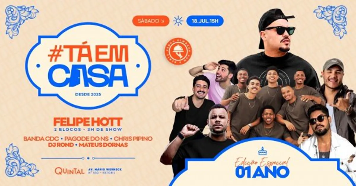 QUINTAL | #TáEmCasa | 18/07 - 15h