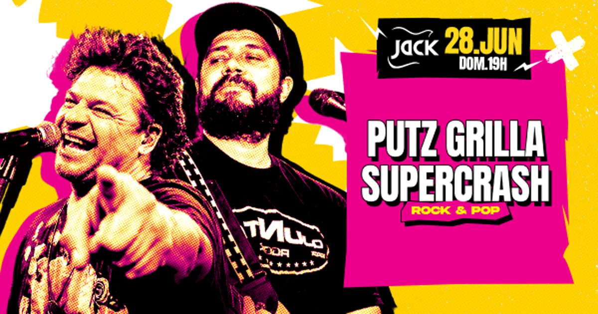 Domingo Jack Putz Grilla Supercrash Rock Pop